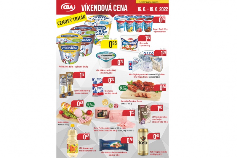 Víkendové ceny / Víkendové ceny CBA - foto