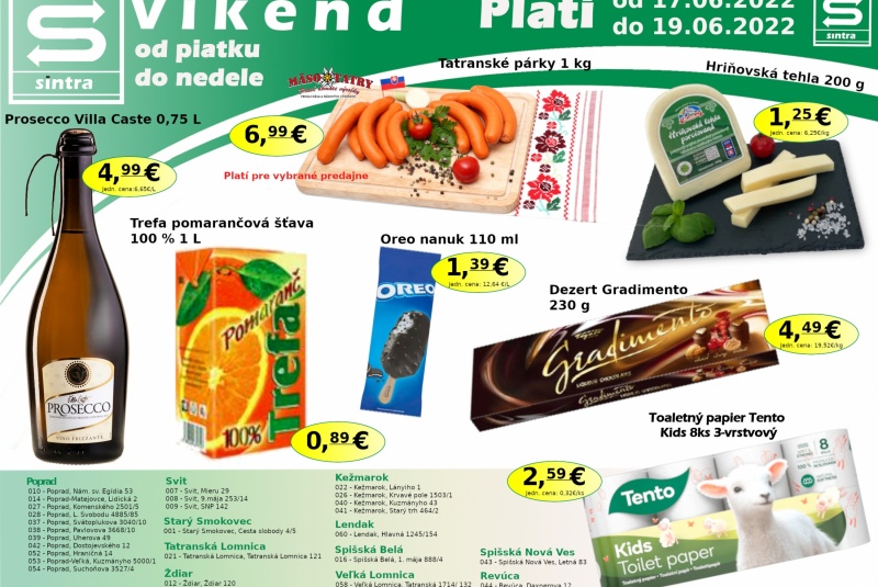 Víkendové ceny / Víkendové ceny Sintra - foto