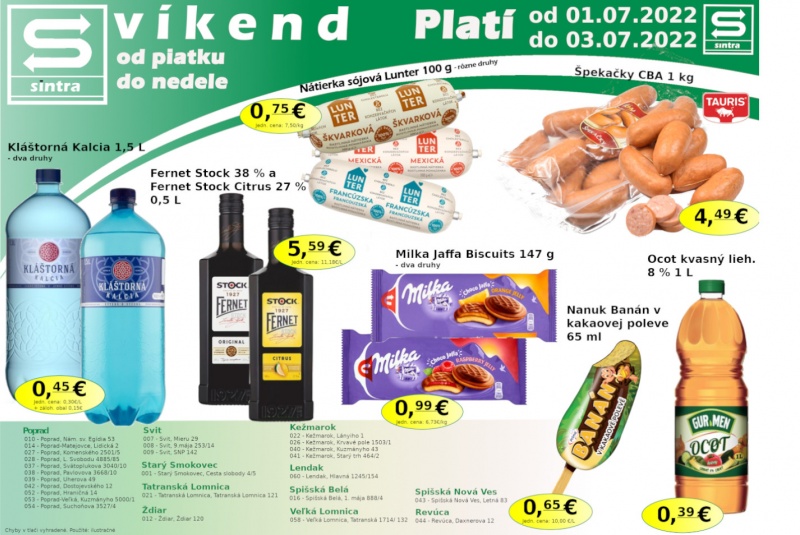 Víkendové ceny / Víkendové ceny Sintra - foto