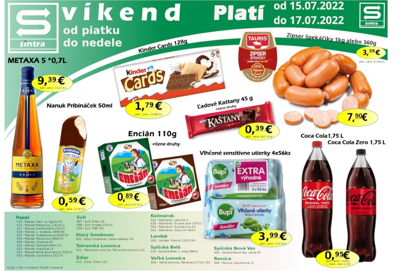 Víkendové ceny / Víkendové ceny Sintra - foto