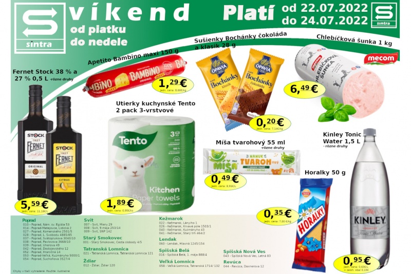 Víkendové ceny / Víkendové ceny Sintra - foto