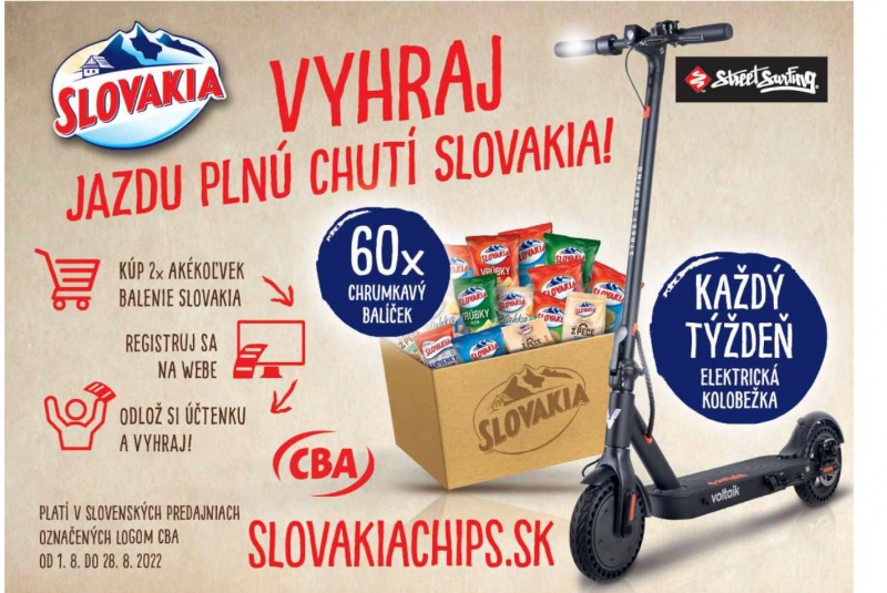 Súťaže / Vyhraj jazdu plnú chutí Slovakia - foto