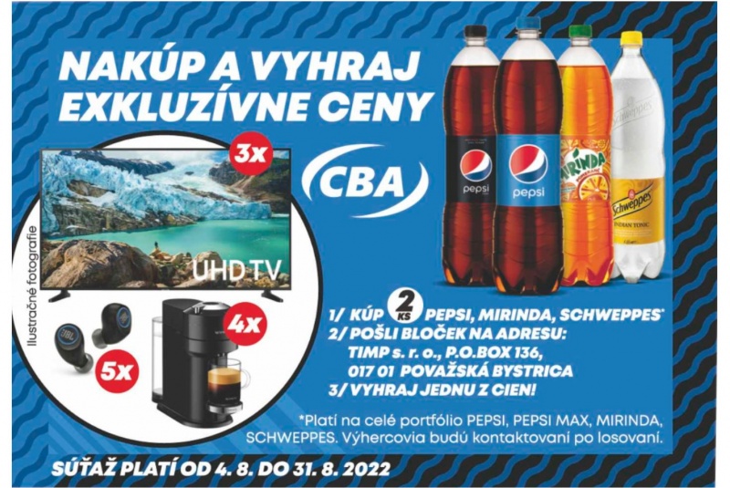 Súťaže / Nakúp a vyhraj exkluzívne ceny  s Pepsi - foto