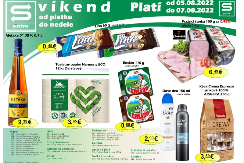Víkendové ceny / Víkendové ceny Sintra - foto
