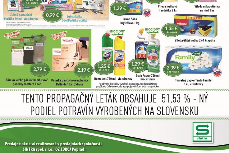 Letákové akcie / Letáková akcia 18/2022 - foto