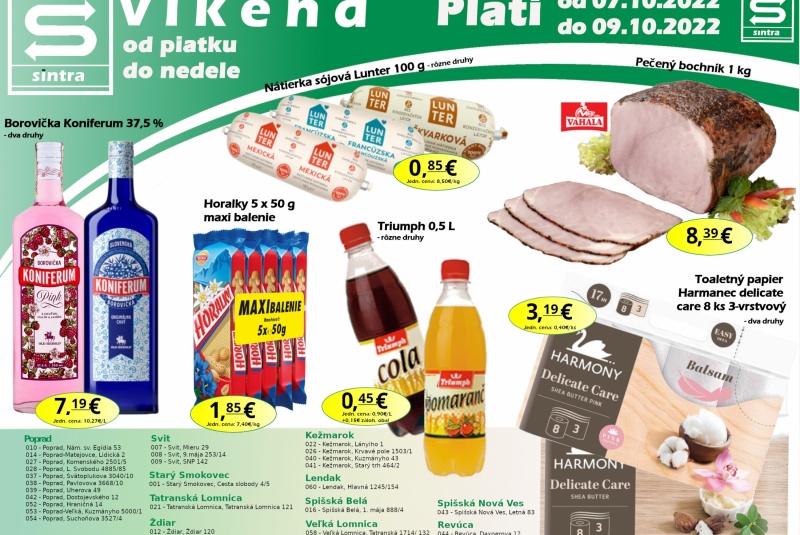 Víkendové ceny / Víkendové ceny Sintra - foto