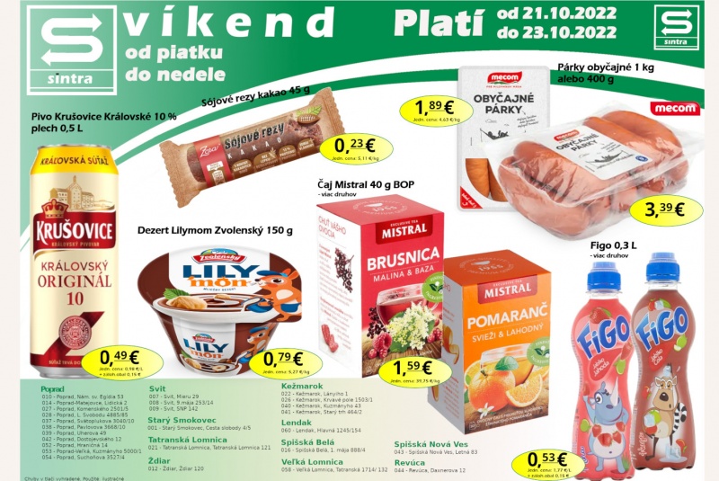 Víkendové ceny / Víkendové ceny Sintra - foto