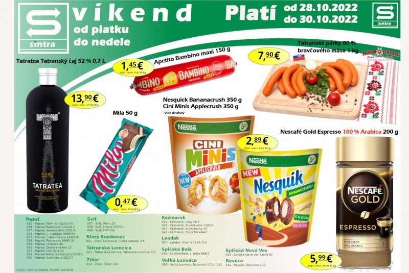 Víkendové ceny / Víkendové ceny Sintra - foto