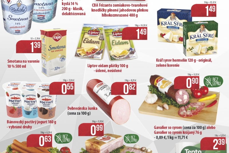 Víkendové ceny / Víkendové ceny CBA - foto