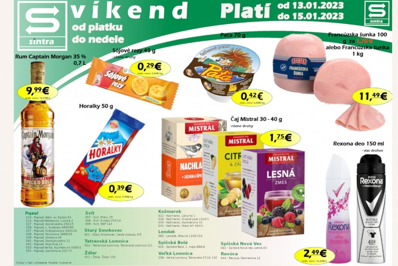 Víkendové ceny / Víkendové ceny Sintra - foto