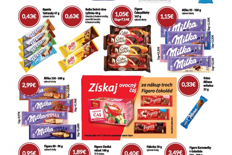 Letákové akcie / Letáková akcia 01/2023 - foto