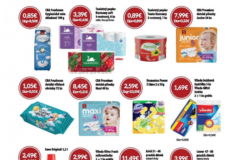 Letákové akcie / Letáková akcia 01/2023 - foto