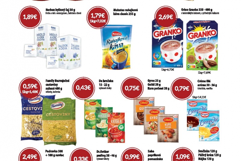 Letákové akcie / Letáková akcia 3/2023 - foto