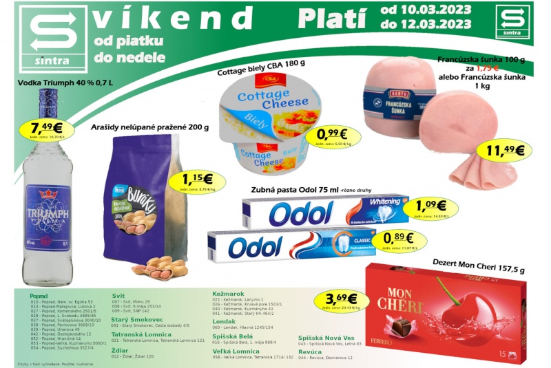 Víkendové ceny / Víkendové ceny Sintra - foto