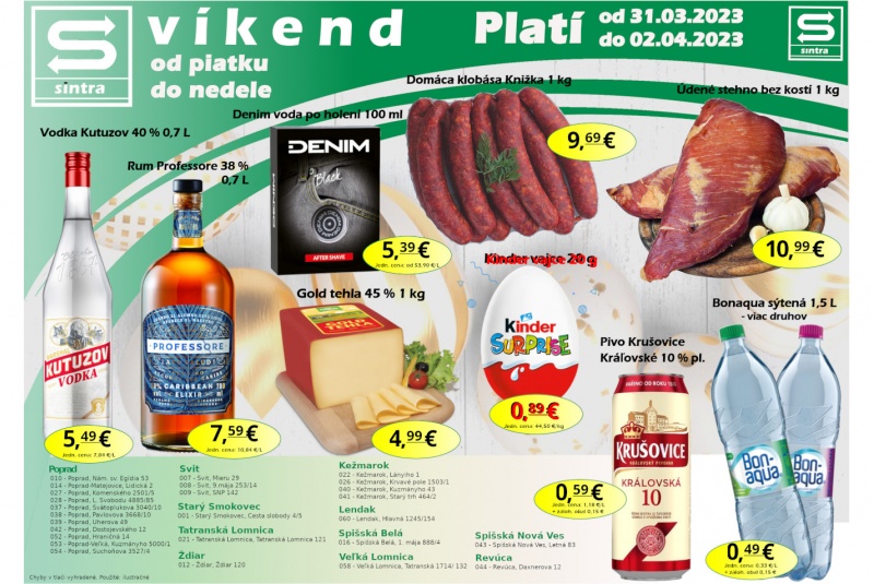 Víkendové ceny / Víkendové ceny Sintra - foto