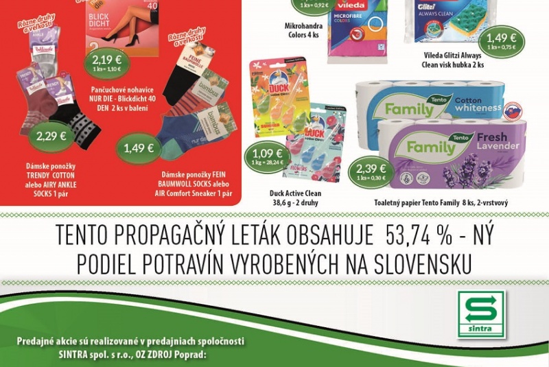 Letákové akcie / Letáková akcia 8/2023 - foto