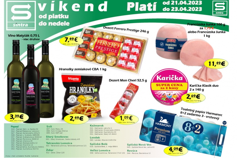 Víkendové ceny / Víkendové ceny Sintra - foto