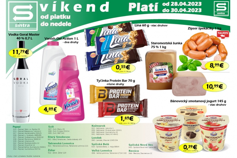 Víkendové ceny / Víkendové ceny Sintra - foto