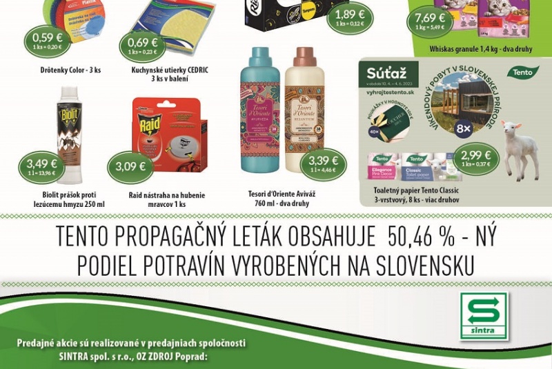 Letákové akcie / Letáková akcia 10/2023 - foto
