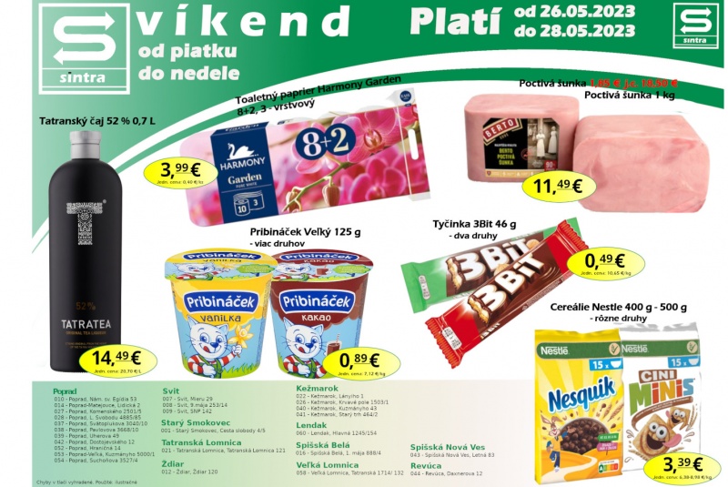 Víkendové ceny / Víkendové ceny Sintra - foto