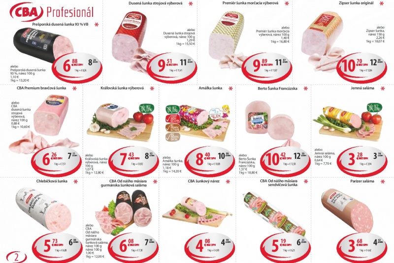 Letákové akcie / CBA VO Profesionál 6/2023 - foto