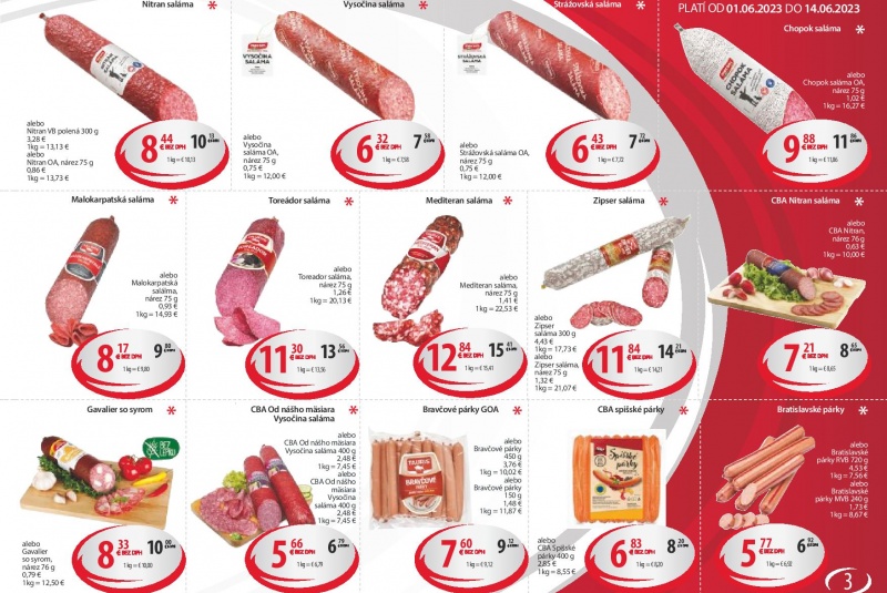 Letákové akcie / CBA VO Profesionál 6/2023 - foto