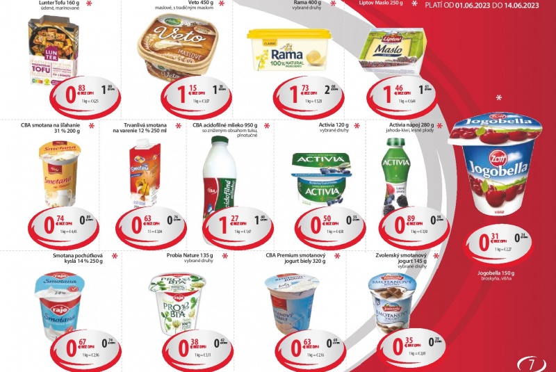 Letákové akcie / CBA VO Profesionál 6/2023 - foto