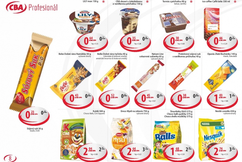 Letákové akcie / CBA VO Profesionál 6/2023 - foto