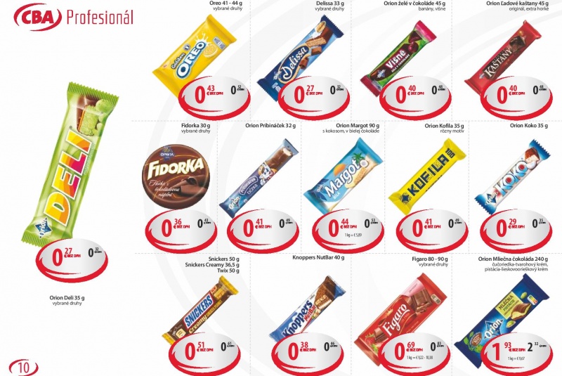 Letákové akcie / CBA VO Profesionál 6/2023 - foto