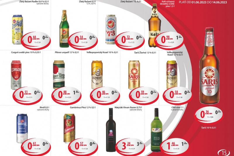 Letákové akcie / CBA VO Profesionál 6/2023 - foto