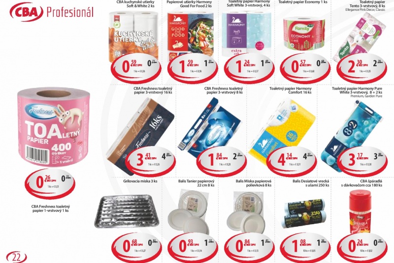 Letákové akcie / CBA VO Profesionál 6/2023 - foto
