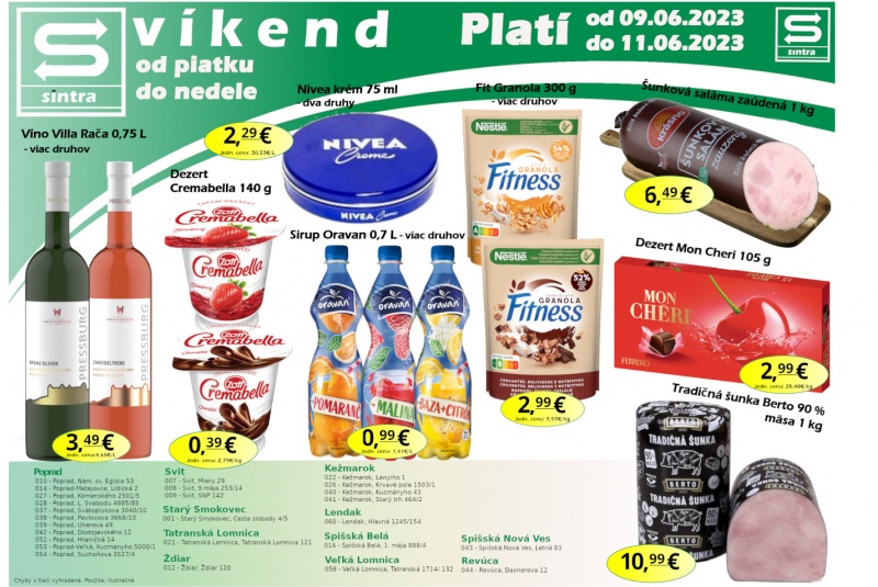 Víkendové ceny / Víkendové ceny Sintra - foto
