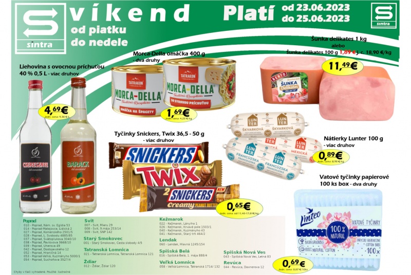Víkendové ceny / Víkendové ceny Sintra - foto