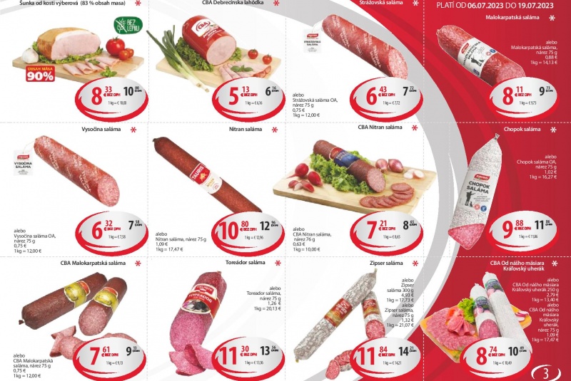 Letákové akcie / CBA Profesionál - foto