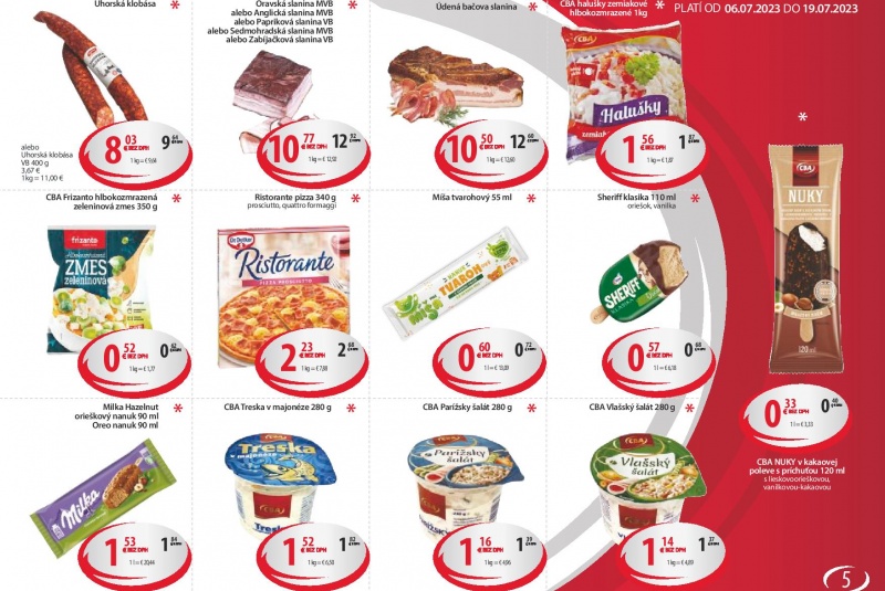 Letákové akcie / CBA Profesionál - foto