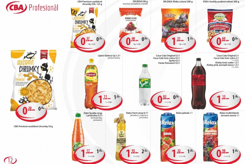 Letákové akcie / CBA Profesionál - foto