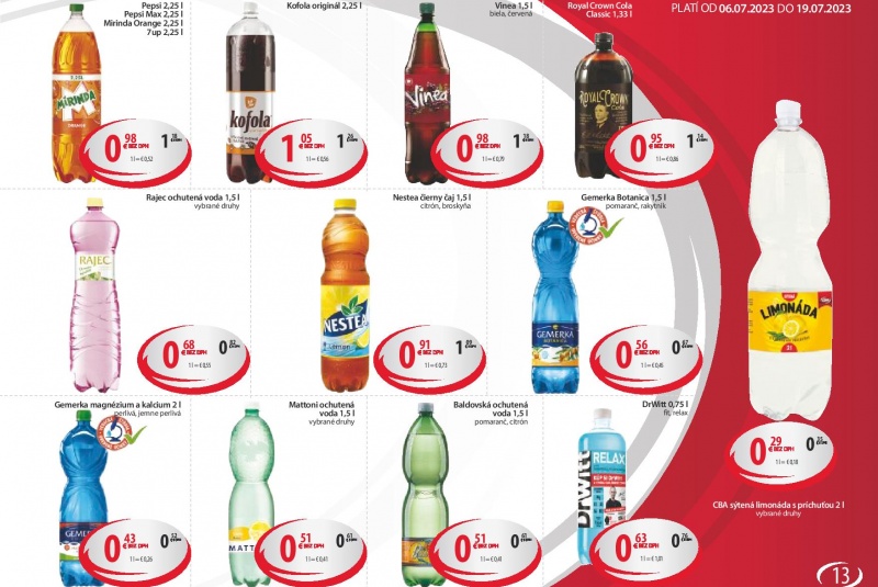 Letákové akcie / CBA Profesionál - foto