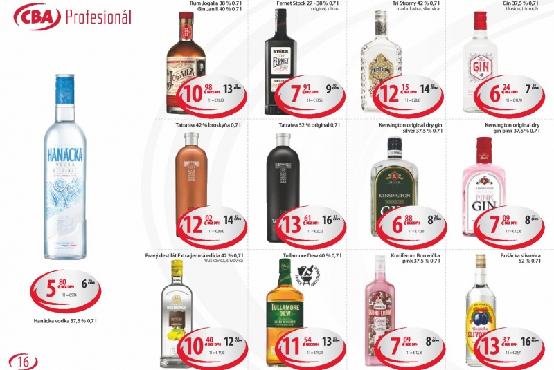 Letákové akcie / CBA Profesionál - foto