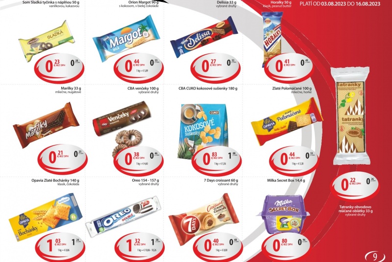 Letákové akcie / CBA VO Profesionál 8/2023 - foto