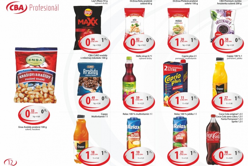 Letákové akcie / CBA VO Profesionál 8/2023 - foto
