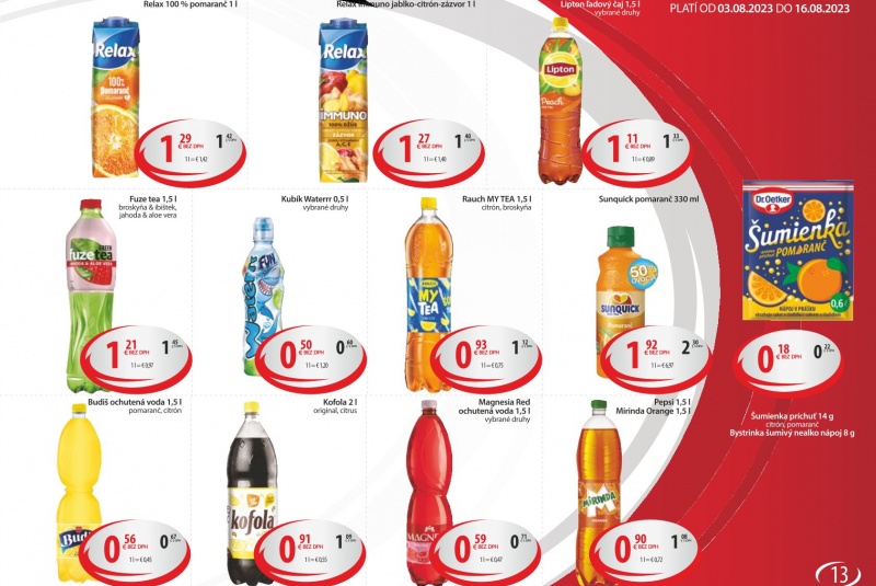Letákové akcie / CBA VO Profesionál 8/2023 - foto