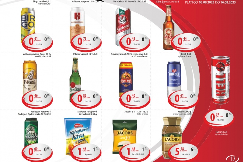 Letákové akcie / CBA VO Profesionál 8/2023 - foto