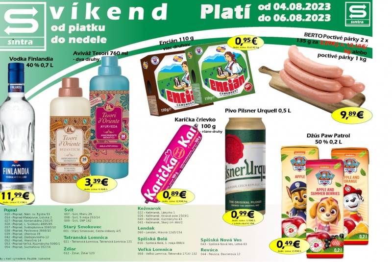 Víkendové ceny / Víkendové ceny Sintra - foto