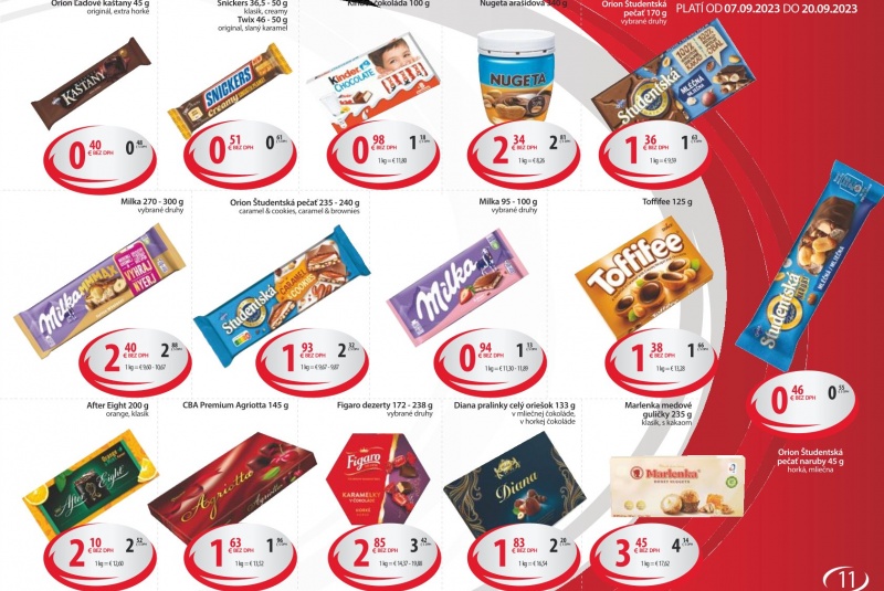 Letákové akcie / CBA VO Profesionál 9/2023 - foto