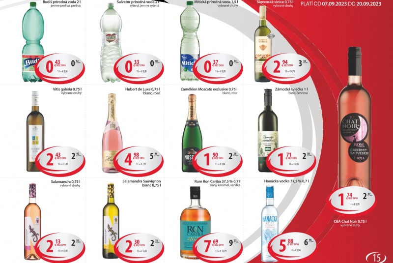 Letákové akcie / CBA VO Profesionál 9/2023 - foto