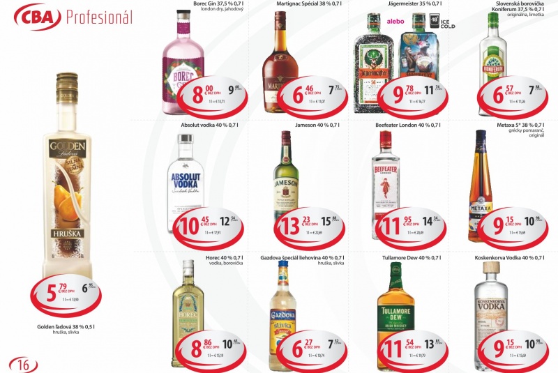Letákové akcie / CBA VO Profesionál 9/2023 - foto