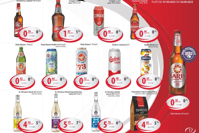 Letákové akcie / CBA VO Profesionál 9/2023 - foto