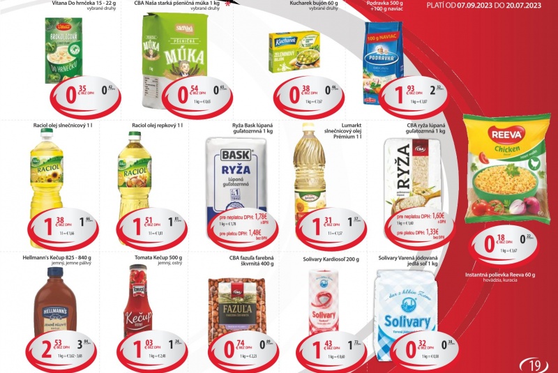 Letákové akcie / CBA VO Profesionál 9/2023 - foto