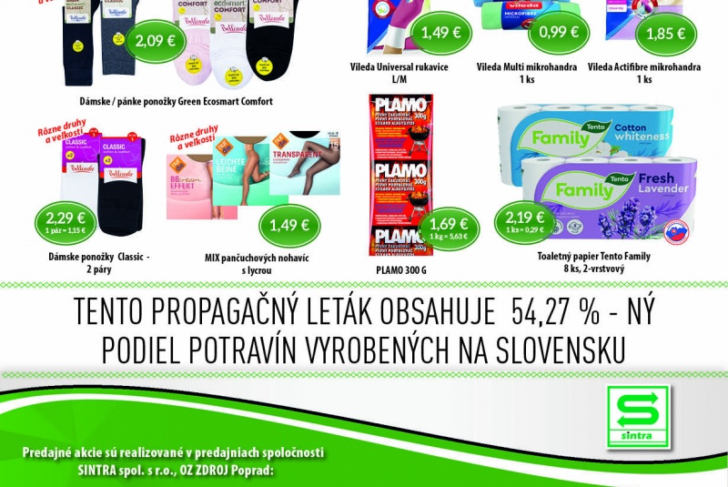 Letákové akcie / Letáková akcia 18/2023 - foto