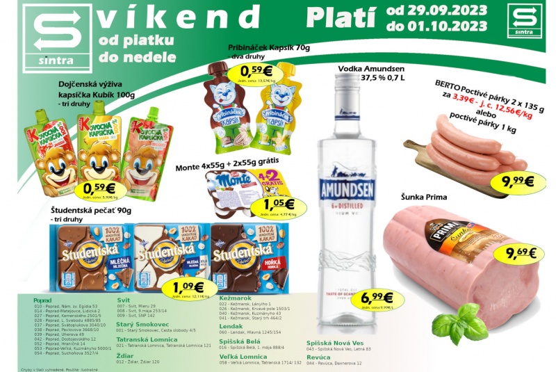 Víkendové ceny / Víkendové ceny Sintra - foto